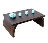 Retro Meditation Low Table Japanese Tatami Table Living Room Zen Tea Table Coffee Table Suitable for Bay Window (Size : 70x45x30cm)