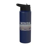 Retro Mérida Venezuela Stainless Steel Insulated Water Bottle
