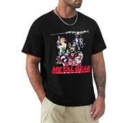Retro Metal Gear Solid Shirts Sports Fan Graphic T-Shirts