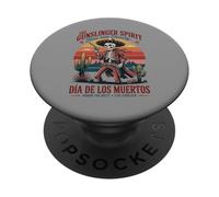 Rétro Mexican Heritage Wild West Squelette Cowboy Vintage PopSockets PopGrip Adhésif