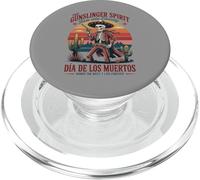 Rétro Mexican Heritage Wild West Squelette Cowboy Vintage PopSockets PopGrip pour MagSafe