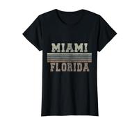 Retro Miami Florida T-Shirt Graphique avec Valeur