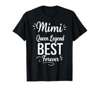 Retro Mimi Best Queen Legend Forever - Proud Mimi Grandma T-Shirt