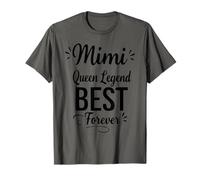 Retro Mimi Queen Legend Best Forever - Proud Mimi Grandma T-Shirt