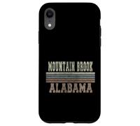Rétro Mountain Brook Alabama Coque pour iPhone XR