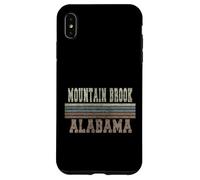 Rétro Mountain Brook Alabama Coque pour iPhone XS Max