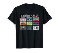 Retro Music Cassette Tapes Mixtape 80s and 90s T-Shirt