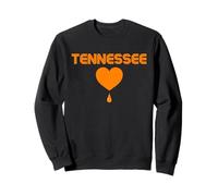 Retro My Heart Bleeds Tennessee, Tennessee Fan Sweatshirt