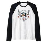 Retro Nashville Country Music Shirt.Trendy Chic Tattoo Gift Manche Raglan