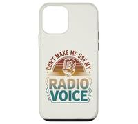 Rétro Ne m'obligez Pas à Utiliser ma Radio Voice Retro Coque pour iPhone 12 Mini
