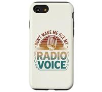 Rétro Ne m'obligez Pas à Utiliser ma Radio Voice Retro Coque pour iPhone SE (2020) / 7/8