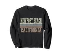 Retro Newport Beach Californie Sweatshirt