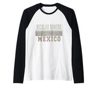 Rétro Nicolas Romero Mexique Manche Raglan
