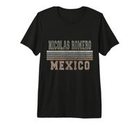 Rétro Nicolas Romero Mexique T-Shirt Haut de Gamme