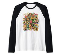 Rétro Nostalgie Era Disco Groovy années 80 90 esthétique Vintage Manche Raglan