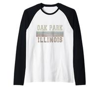 Rétro Oak Park, Illinois Manche Raglan