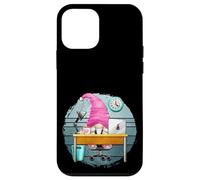 Retro Office 9 to 5 Vintage Graphic for Women Pink GNOME Coque pour iPhone 12 Mini