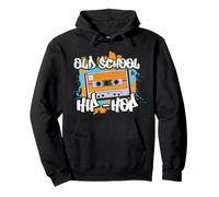 Retro Old School Hip Hop 80s 90s Graffiti Cassette Cadeau Sweat à Capuche