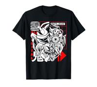 Rétro Oni Cyberpunk Samurai Arts Bushido Warrior T-Shirt