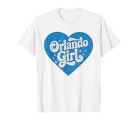 Rétro Orlando Girl Throwback City Orlando Girls T-Shirt