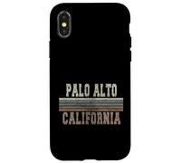 Rétro Palo Alto Californie Coque pour iPhone X/XS