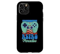 Retro Paradise Arcade Gaming Jeu vidéo Nerd Streamer Coque pour iPhone 11 Pro