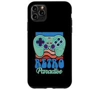 Retro Paradise Arcade Gaming Jeu vidéo Nerd Streamer Coque pour iPhone 11 Pro Max