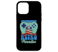 Retro Paradise Arcade Gaming Jeu vidéo Nerd Streamer Coque pour iPhone 12 Mini
