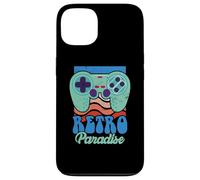 Retro Paradise Arcade Gaming Jeu vidéo Nerd Streamer Coque pour iPhone 13