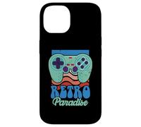 Retro Paradise Arcade Gaming Jeu vidéo Nerd Streamer Coque pour iPhone 14