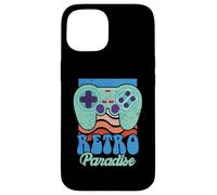 Retro Paradise Arcade Gaming Jeu vidéo Nerd Streamer Coque pour iPhone 15