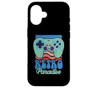 Retro Paradise Arcade Gaming Jeu vidéo Nerd Streamer Coque pour iPhone 16