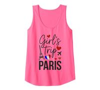 Rétro Paris Fille Voyage Vacay Fabulous Vacation Sisters Mamans Débardeur