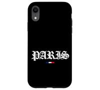 Retro Paris Old Outfit, Abstract Paris Illustration Fashion Coque pour iPhone XR