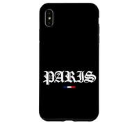 Retro Paris Old Outfit, Abstract Paris Illustration Fashion Coque pour iPhone XS Max