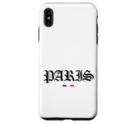 Retro Paris Old Outfit, Abstract Paris Illustration Fashion Coque pour iPhone XS Max