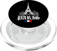Retro Paris Old Outfit, Abstract Paris Illustration Fashion PopSockets PopGrip pour MagSafe
