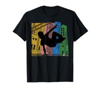 Rétro Parkour Running Traceur Freerunner Backflip Sport T-Shirt