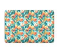 Retro Peaches - Alèse réutilisable extra large pour tout-petit, résistant à l'eau, tapis à langer doux pour la peau pour l'énurésie nocturne des enfants, 132,1 x 86,4 cm (L x l)