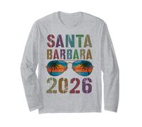 Rétro Père Noël Barbara 2026 Vacances Surf Voyage Assorti Manche Longue
