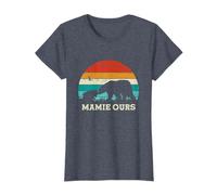 Rétro Petits-enfants Mamie Ours Fête Des Grands-mères T-Shirt