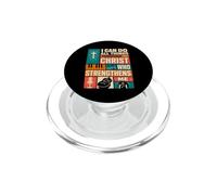 Retro Philippians 4:13 Verse de la Bible Culte Chrétienne Musique PopSockets PopGrip pour MagSafe