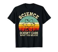 Retro Physic Chemistry Science Doesn't Care What You Believe T-Shirt