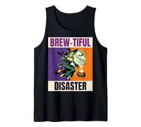 Rétro Pin Up Witch Brew-Tiful Catastrophe Débardeur