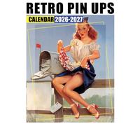 Retro Pin Ups Calendar 2026 - 2027: Monthly Guide Jan 2026 To Dec 2027 Eye Catching Photography With Us Holidays Makes A Great Gift