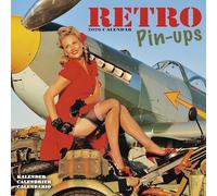 Retro Pin Ups Calendar 2026 Square Sexy Girls Glamour Wall Calendar - 16 Month