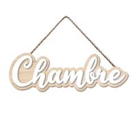 Plaque de porte pour chambre