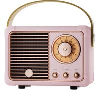 Retro Portable Bluetooth Speaker For Girls, Wireless Birthday Gift, Vintage Speaker For Women Her Girls Teen Girls Room Decor Portable Speaker For
