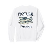 Retro Portugal Travel Sardinhas Portugal Grill Sardines Sweatshirt