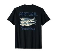 Retro Portugal Travel Sardinhas Portugal Grill Sardines T-Shirt